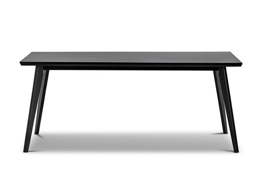 Calder 1.8m Oak Dining Table - Black