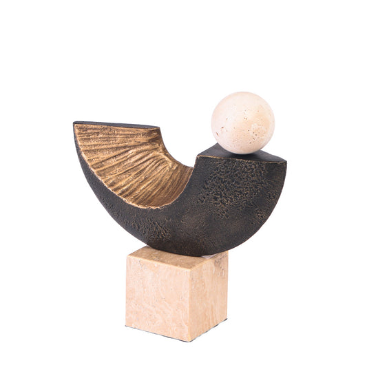 Bruni Balance Sculpture - Dark Bronze