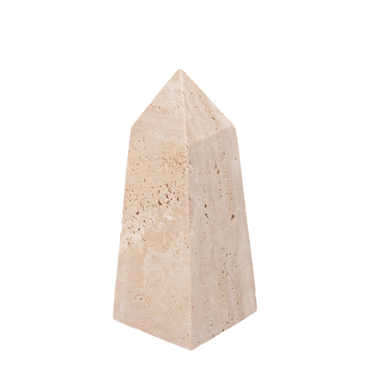 Bravon Obelisks Small Sculpture - Beige