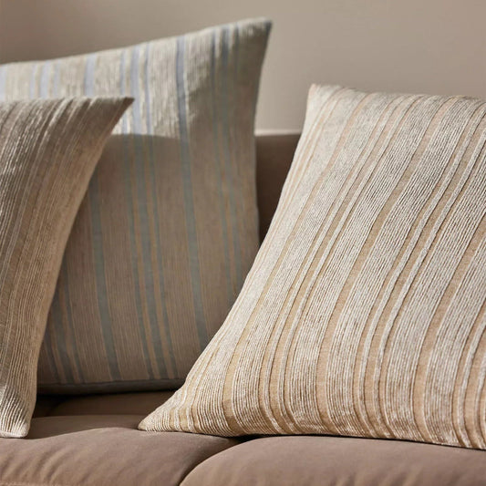 Adriana 50cm Contemporary Chenille Stripe Cushion