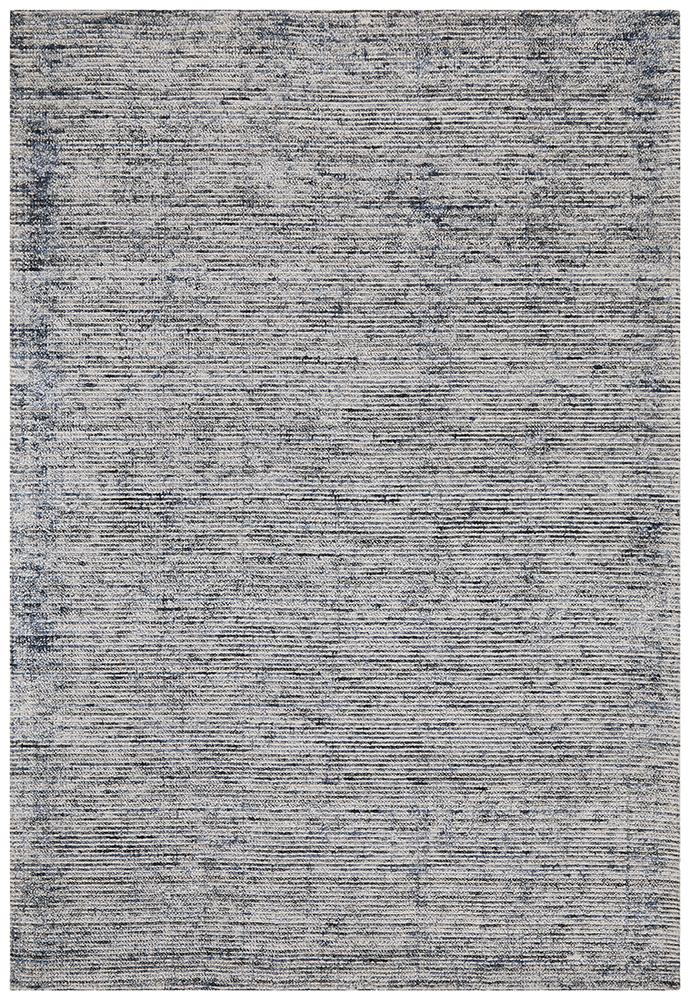 Allu 320cm x 230cm Hand Loomed Rug - Indigo