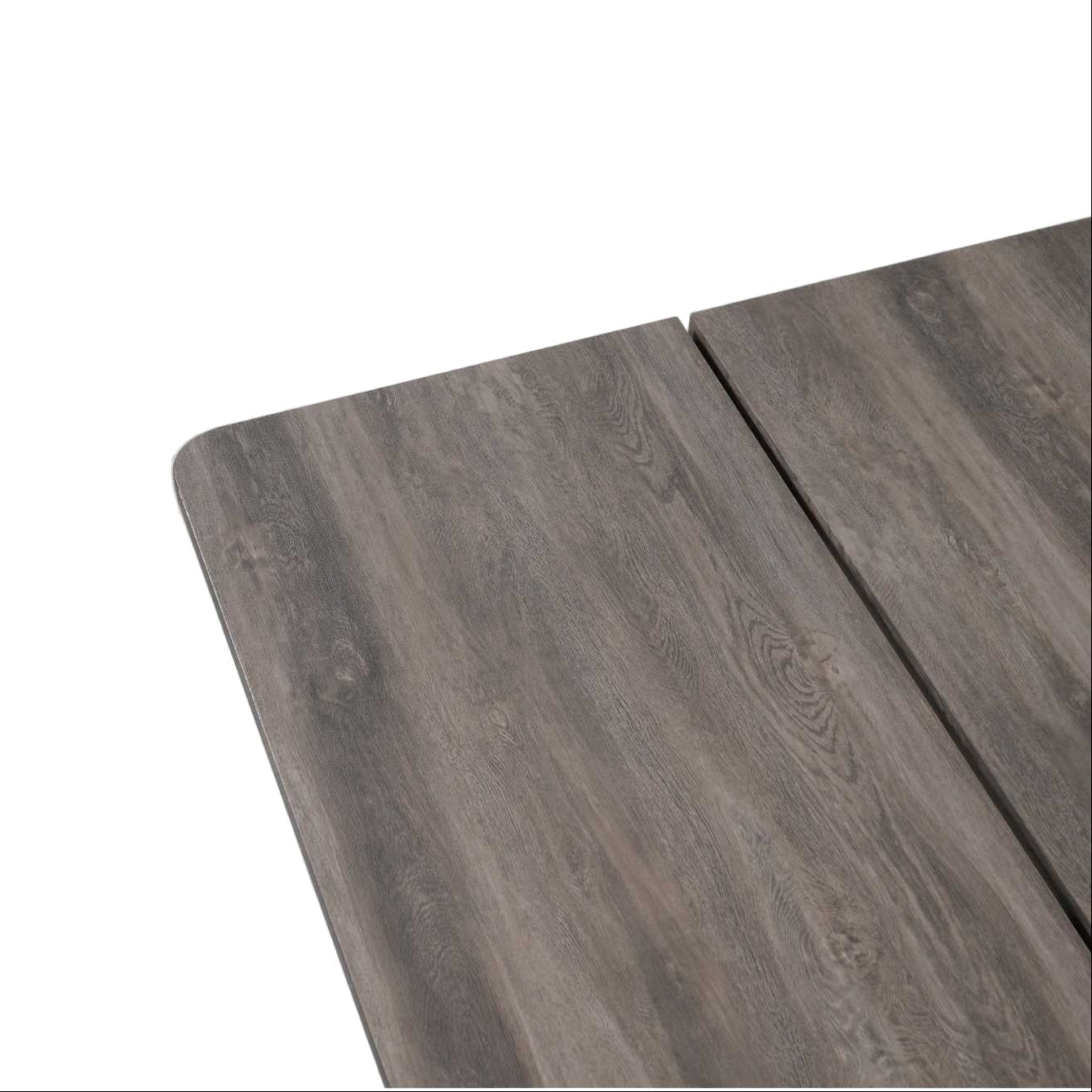 Altona Walnut Outdoor Dining Table - Grey Legs