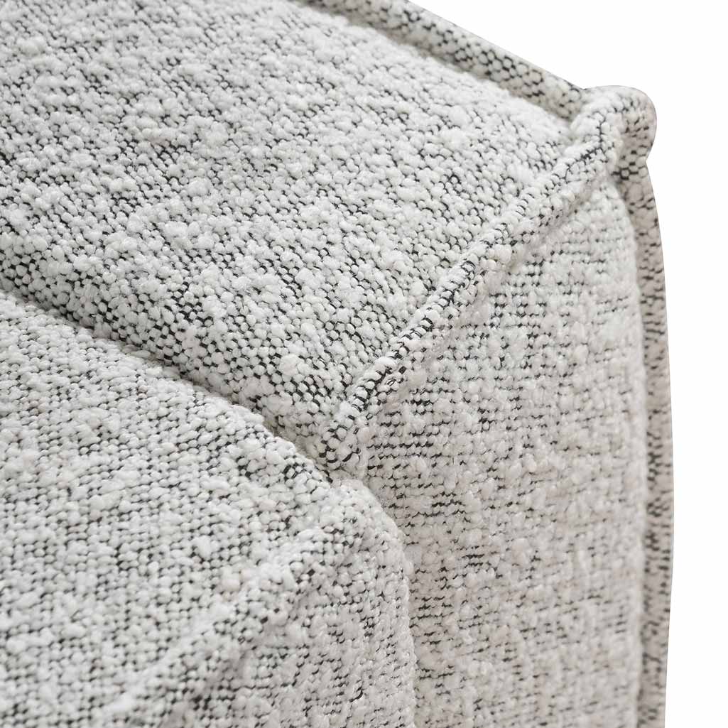 Castillo Queen Bed Frame - Cloudy Pepper Boucle