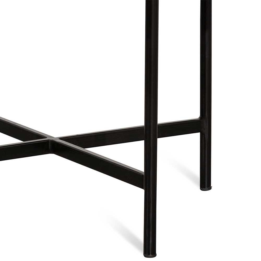 Catrin 48cm Low Stool - White