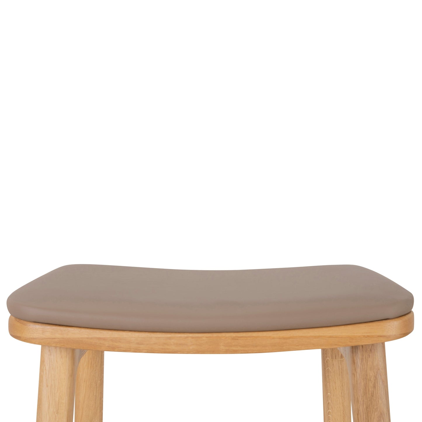 Cyprus 67cm Natural Bar Stool - Mocha Brown