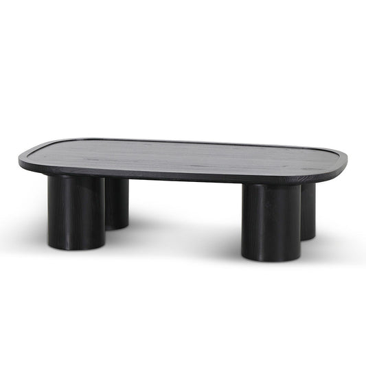 Adam 1.4m Coffee Table - Full Black