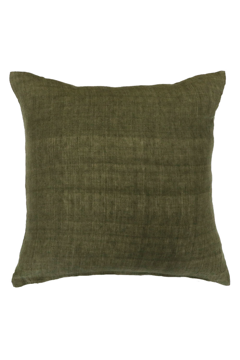 Baya Indira Linen Cushion - Military