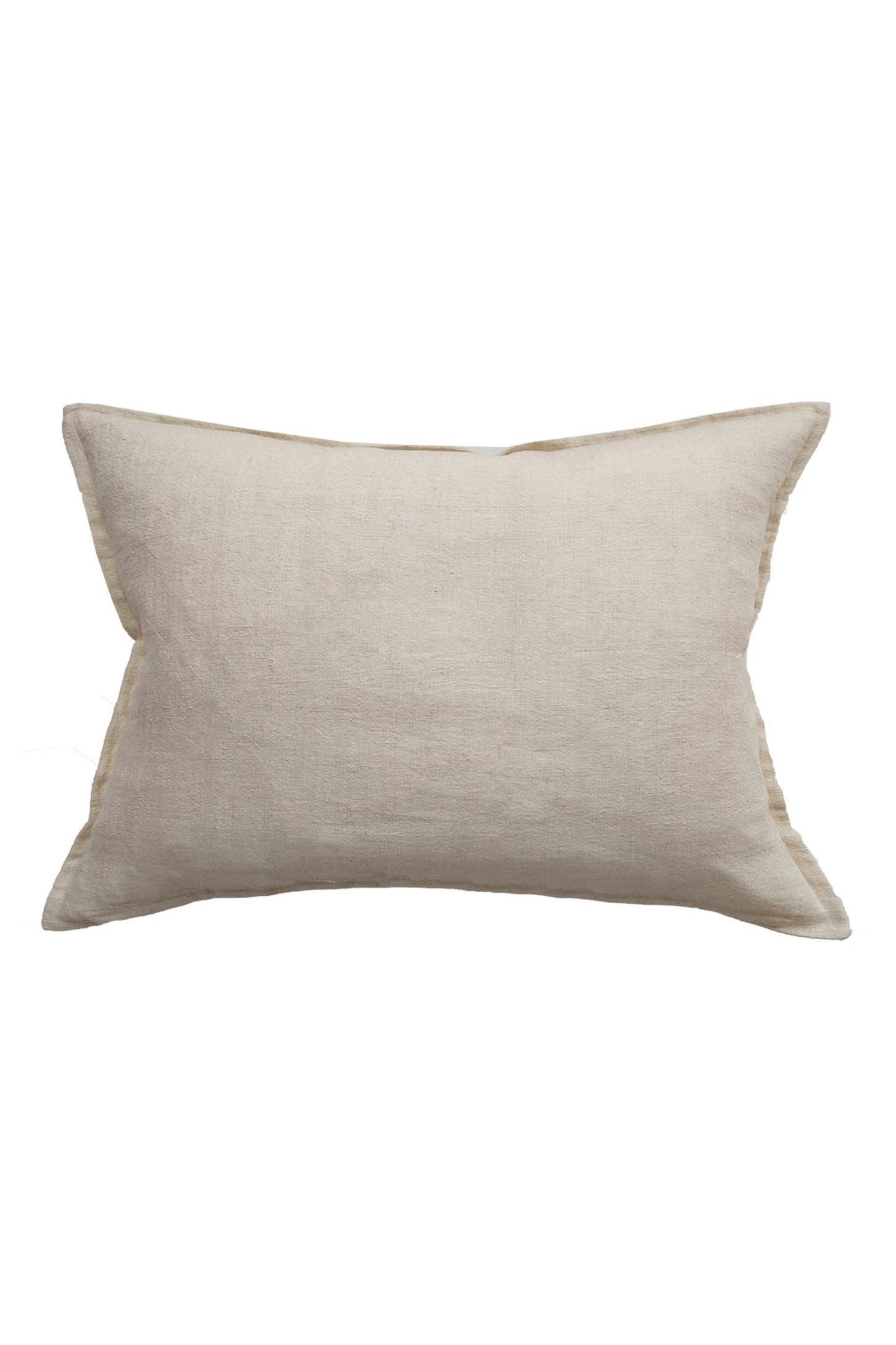 Baya Arcadia Linen Cushion - Almond