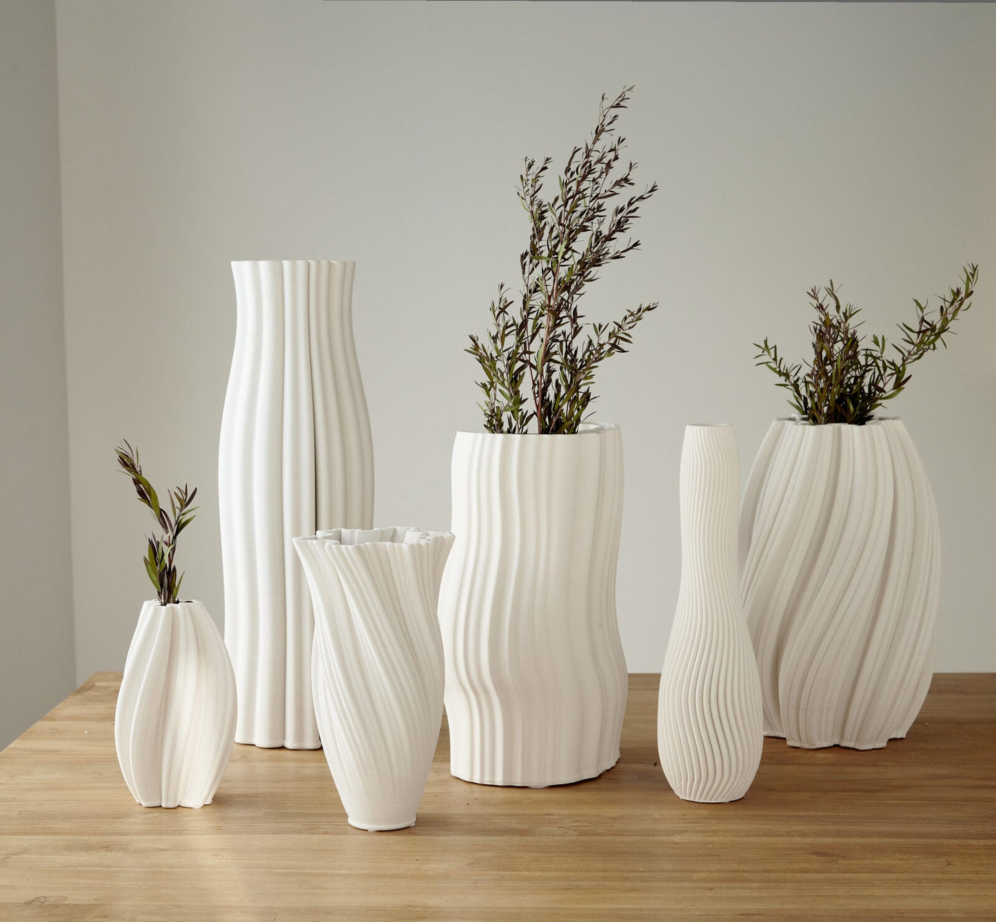 Cleous 31cm Vase - White