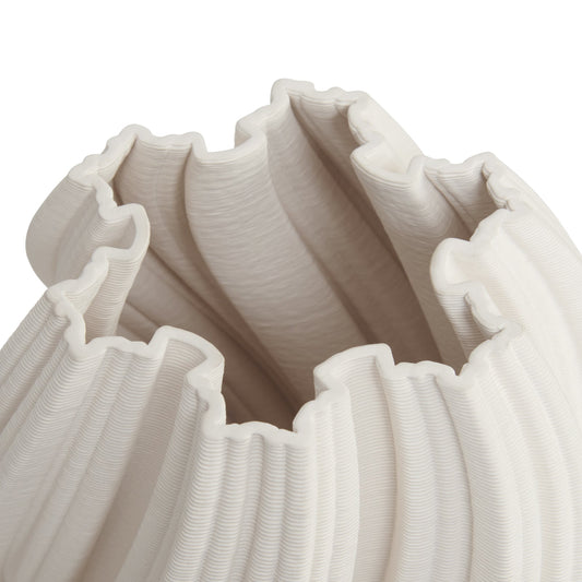 Cleous 21cm Vase - White