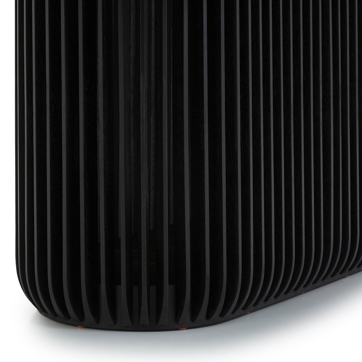 Arvena 2.2m Oval Dining Table - Black Stain