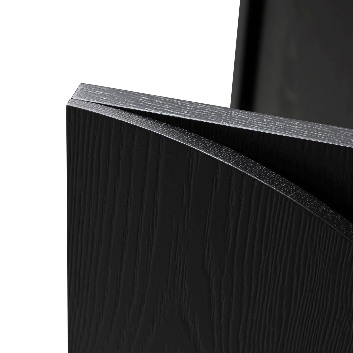 Bonnie 2m Wooden Buffet Unit - Textured Espresso Black