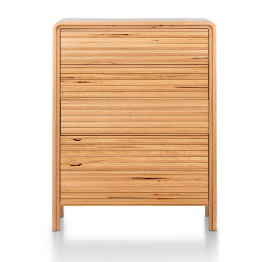 Amparo Tallboy Drawer Chest - Messmate