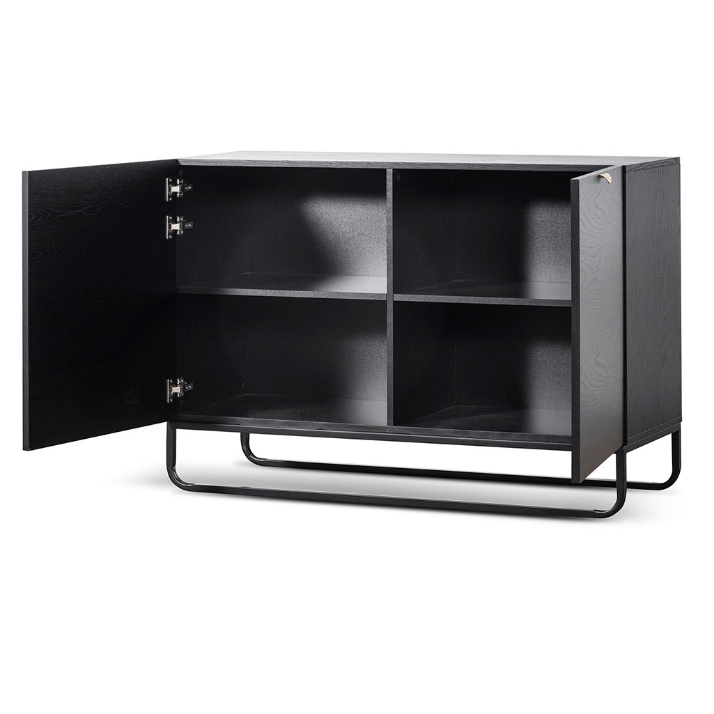 Boyle 1.2m Wooden Sideboard - Black