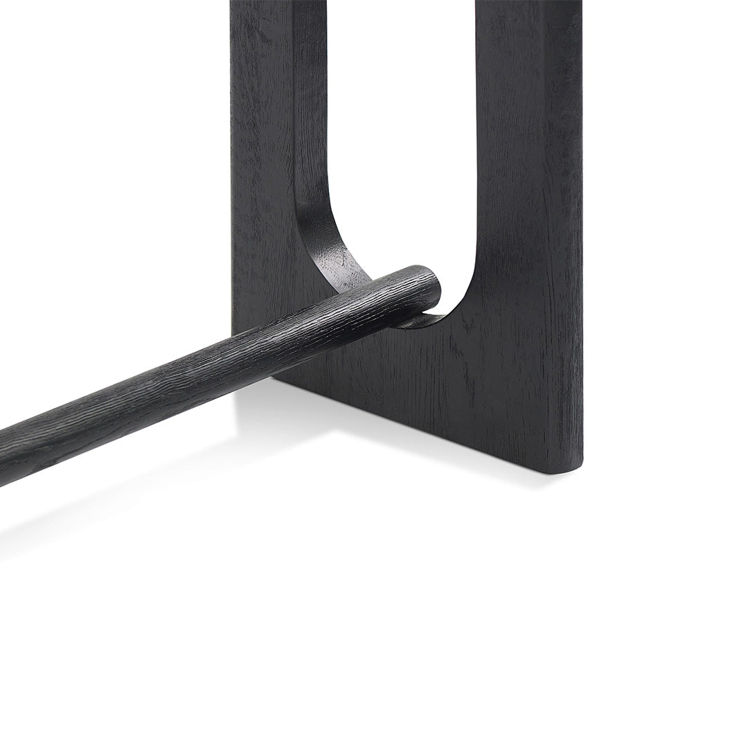 Altena 1.5m Console Table - Full Black