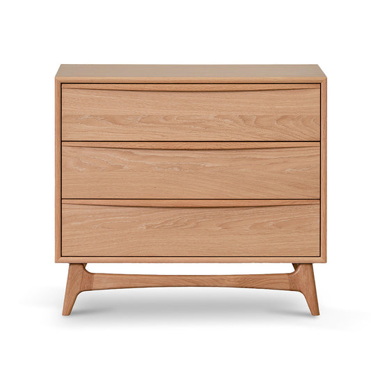 Brendon 3 Drawer Chest - Natural Oak