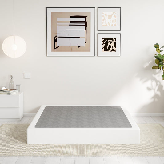 5 Inch Low Profile Metal Spring, Heavy Duty Structure with Grey Cover