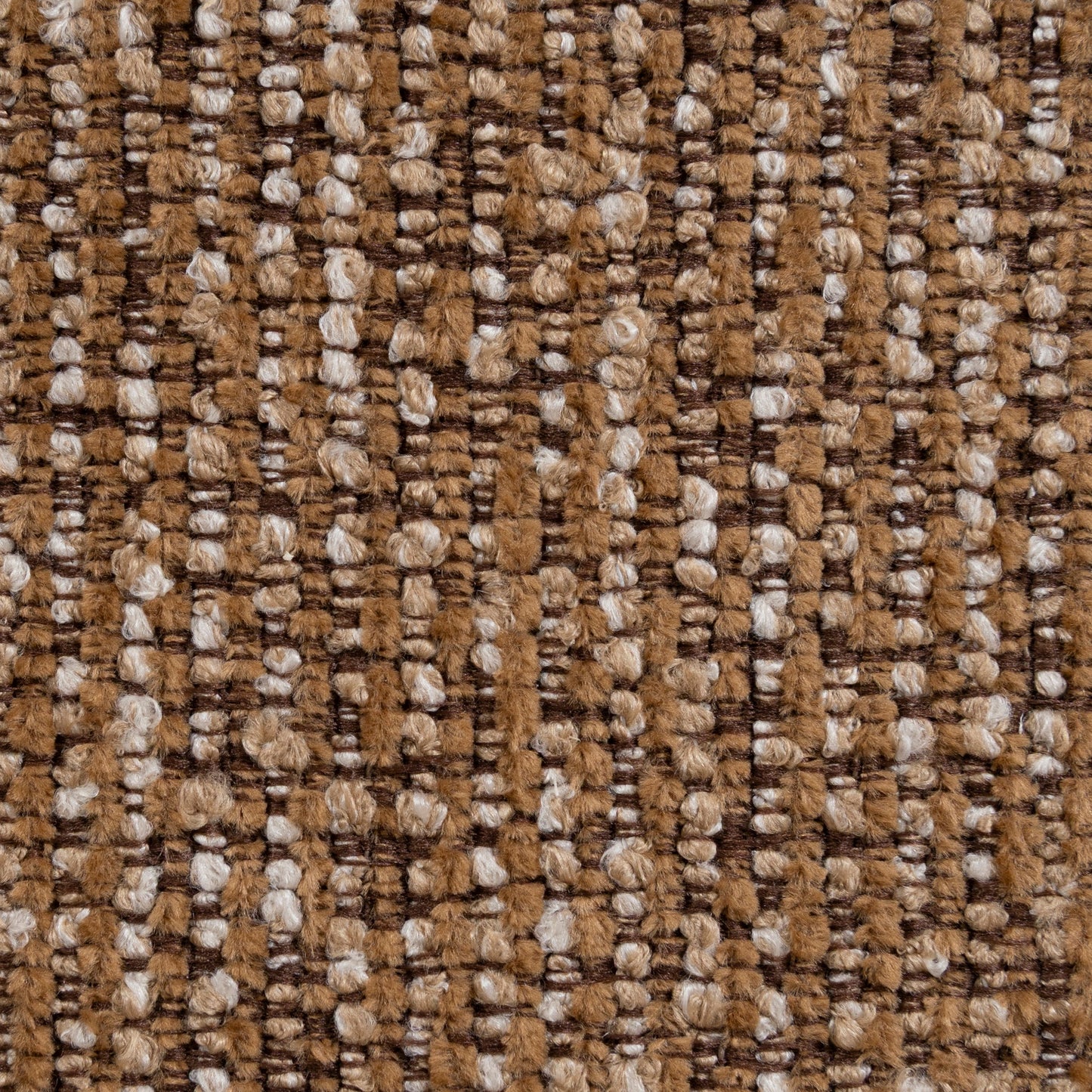 Bucha 3 Seater Fabric Sofa - Almond Brown