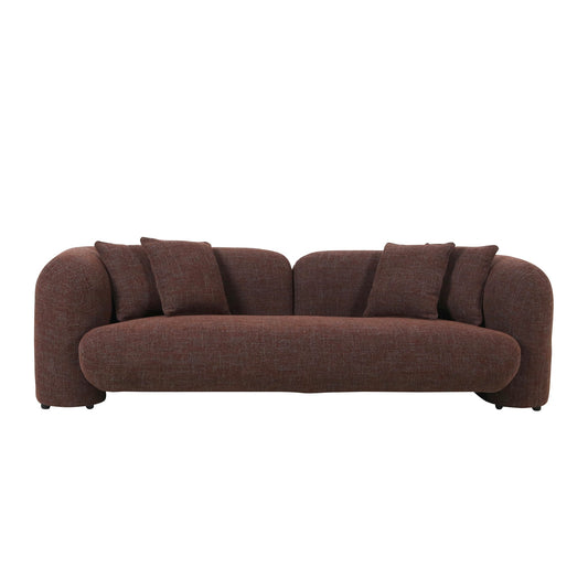 Berg 3 Seater Sofa - Moss Brown