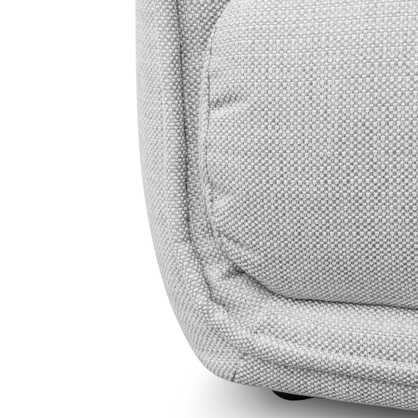 Chapman 2 Seater Fabric Sofa - Light Texture Grey