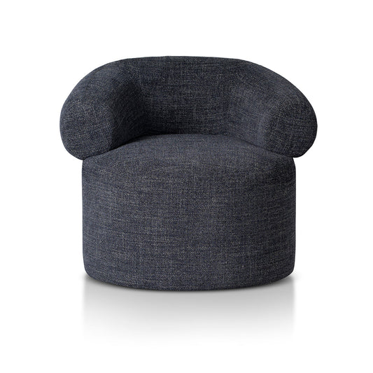 Caradoc Fabric Armchair - Moss Navy