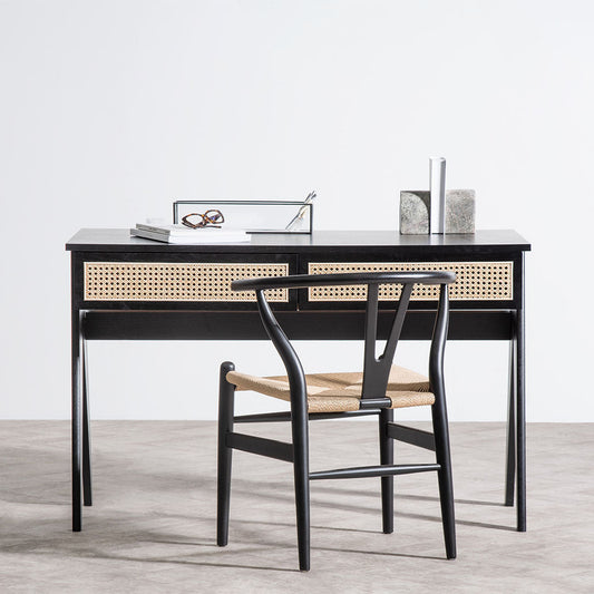 Cisneros 1.2m Home Office Desk - Black