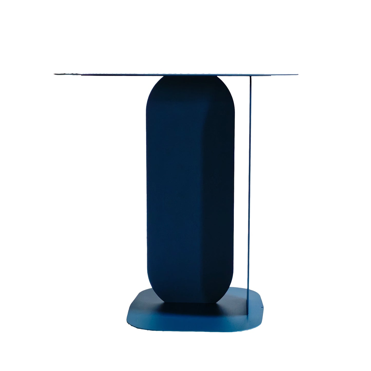Aveline 45cm Side Table - Navy Blue