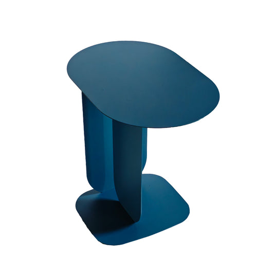 Aveline 45cm Side Table - Navy Blue