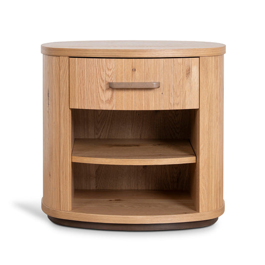 Cambrio Bedside Table - Knotty Oak