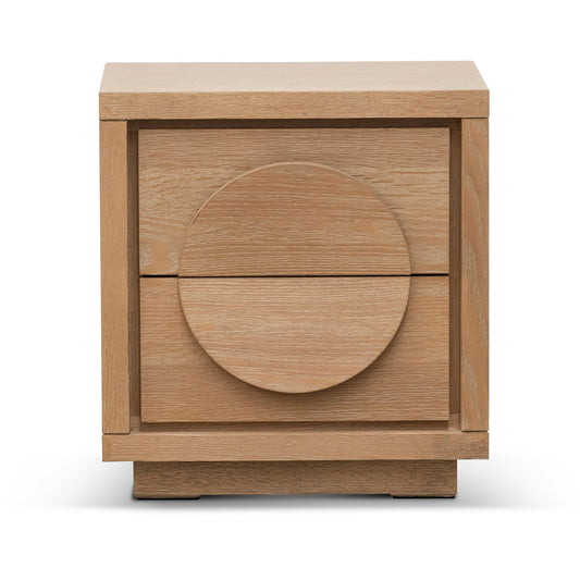 Bonnie Bedside Table - Dusty Oak