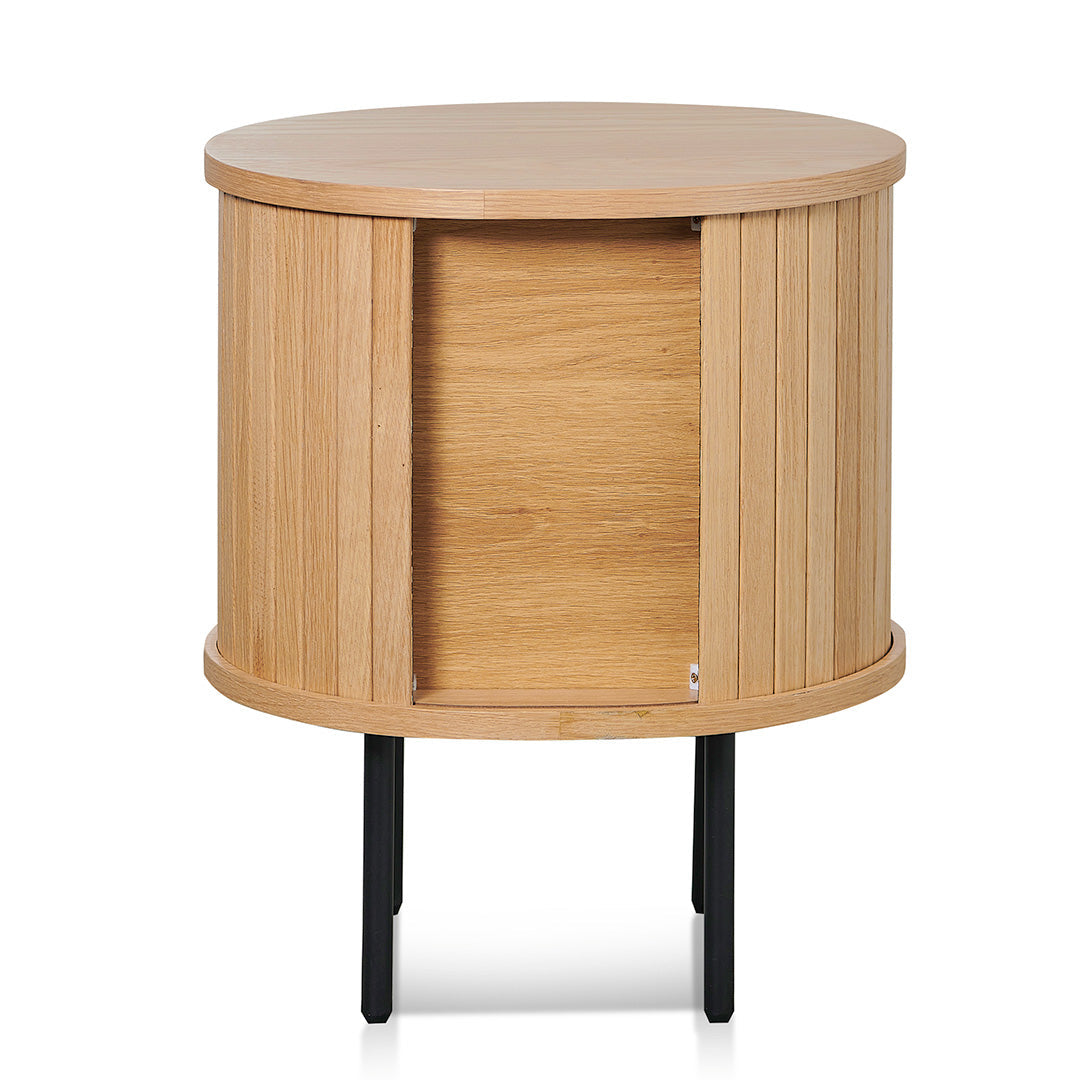 Dania Round Side Table - Natural