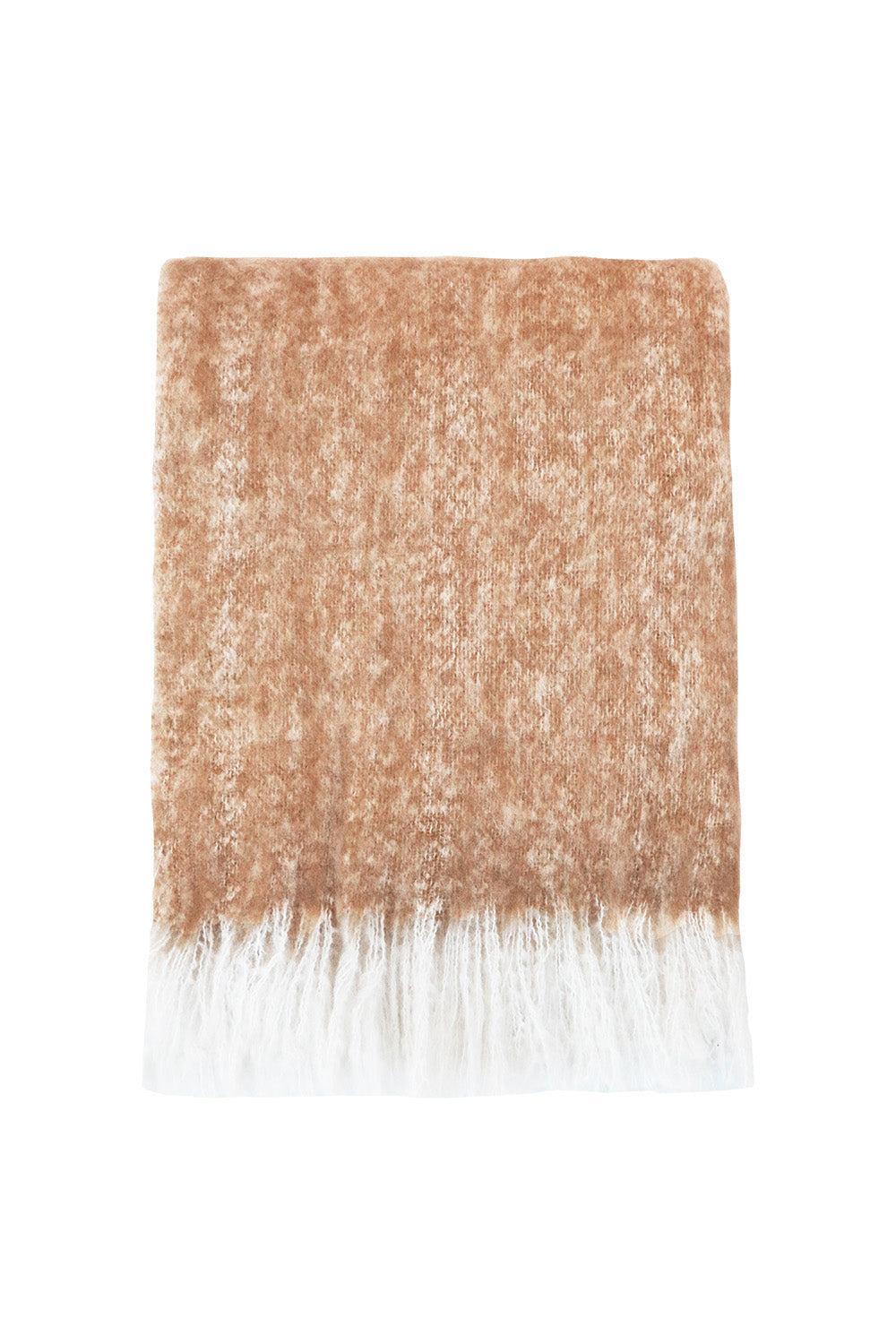 Baya Sorrento Wool Blend Throw - Clay