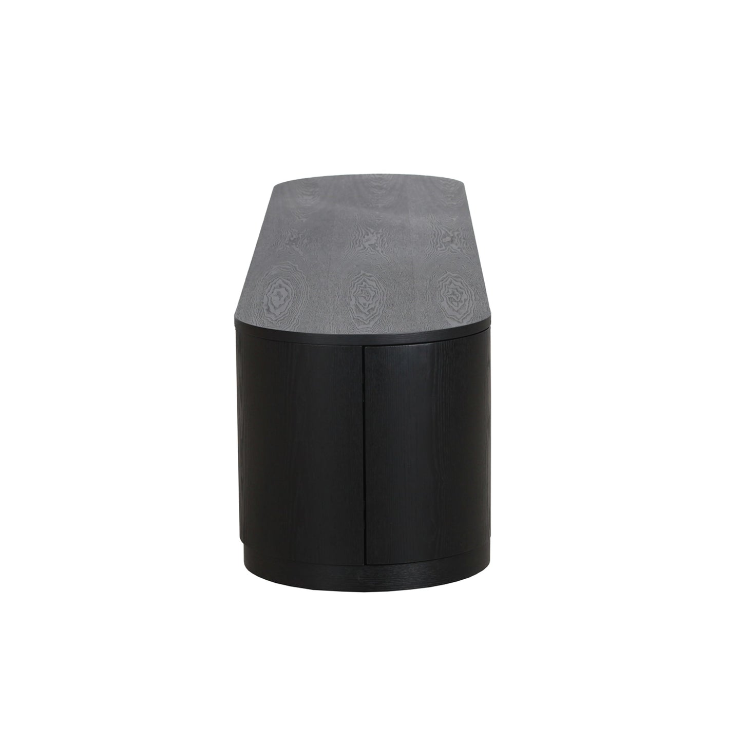 Anja 2.2m TV Entertainment Unit - Full Black