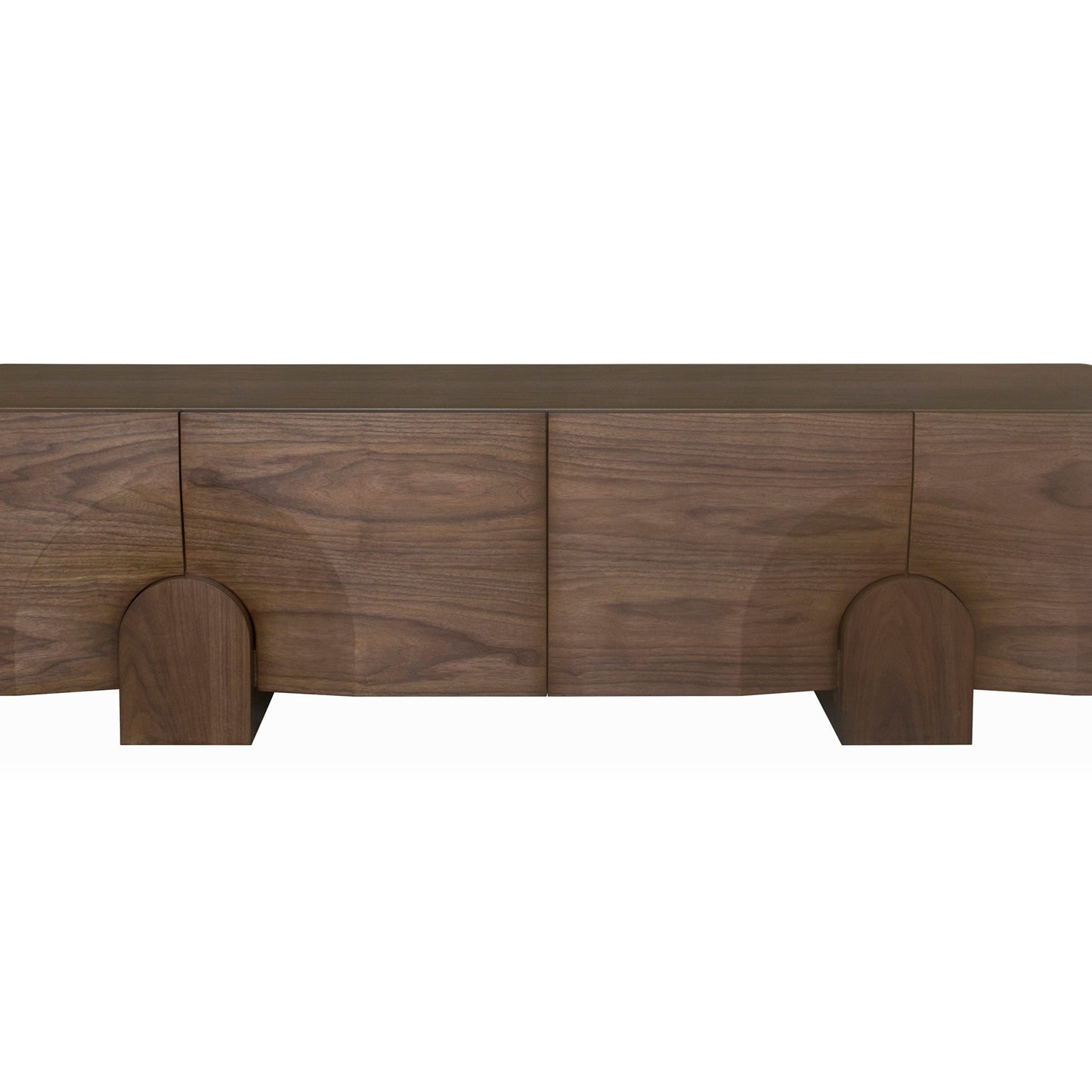 Alisha 2.2m TV Entertainment Unit - Light Walnut
