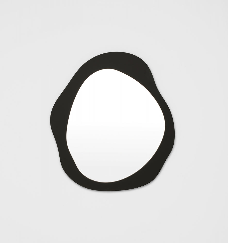 Aura 95cm Organic Mirror - Black