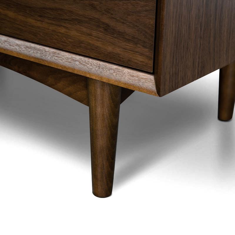 Asta 4 Drawer Chest Tallboy - Walnut