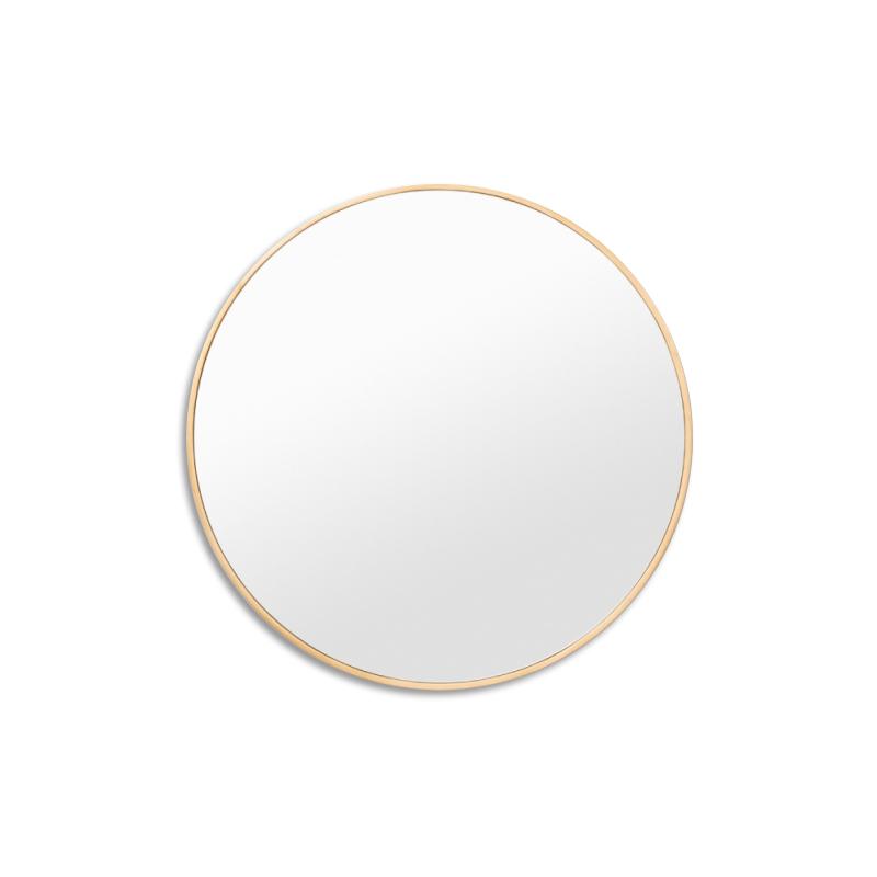 Bella Brass 50cm Round Mirror