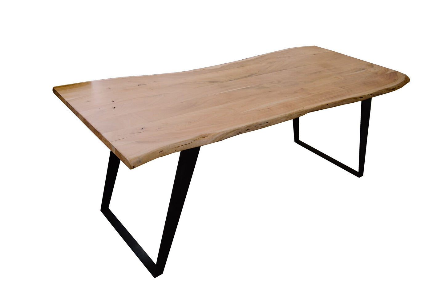 Berlin Acacia Babul Wood Dining Table - Natural