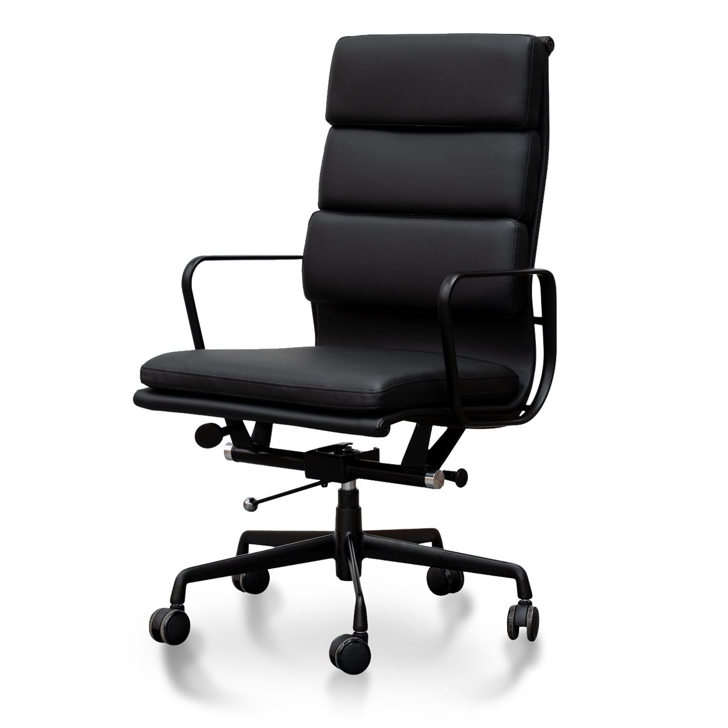 Ashton High Back Office Chair - Full Black
