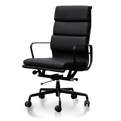 Ashton High Back Office Chair - Full Black