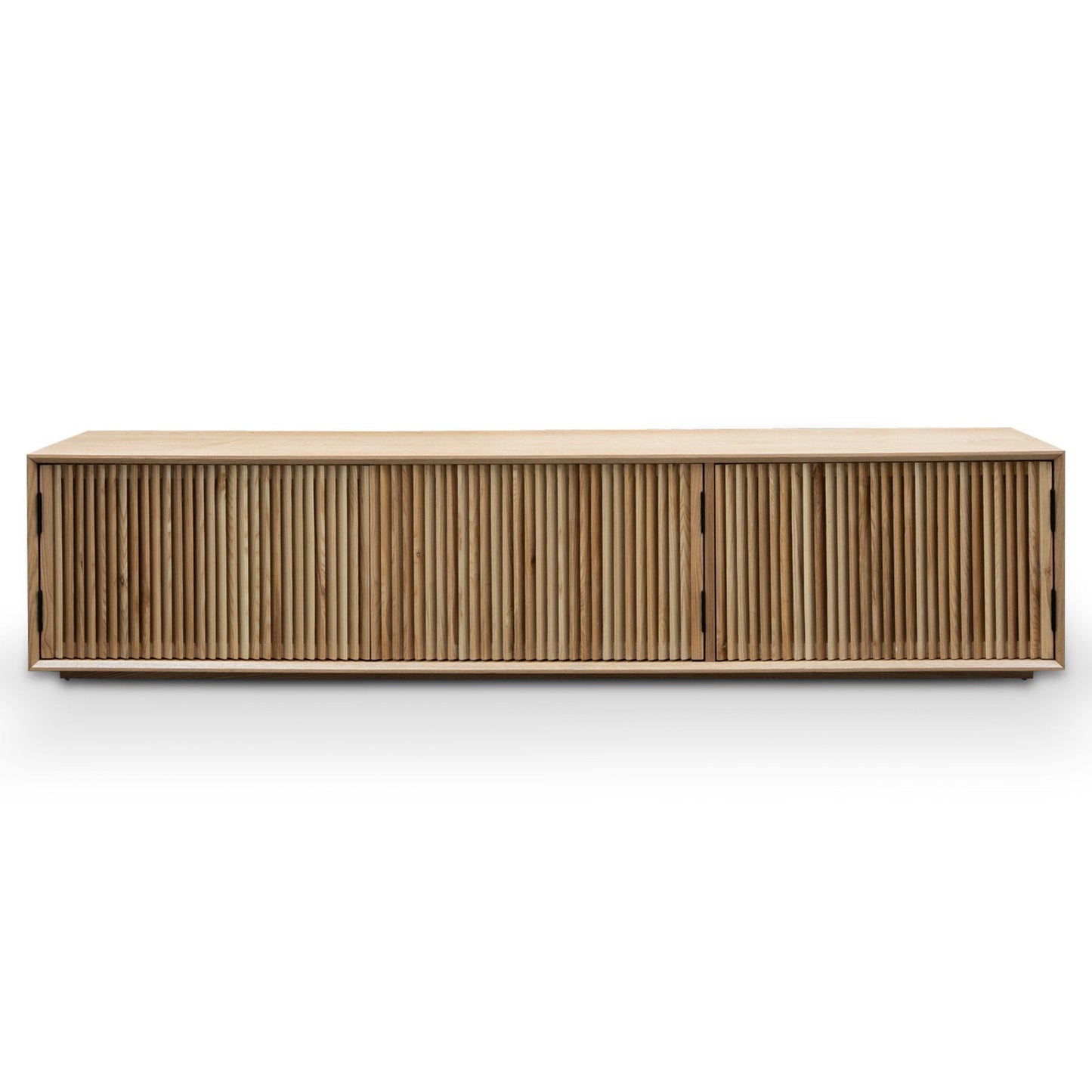Dahlia 2m Wooden TV Entertainment Unit - Natural Ash
