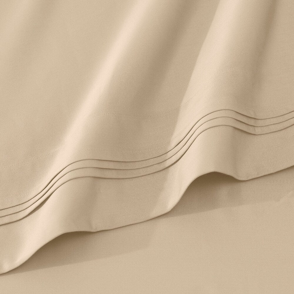 Superior Egyptian Cotton 1000 Thread Count Deep Pocket Solid Sheet Set