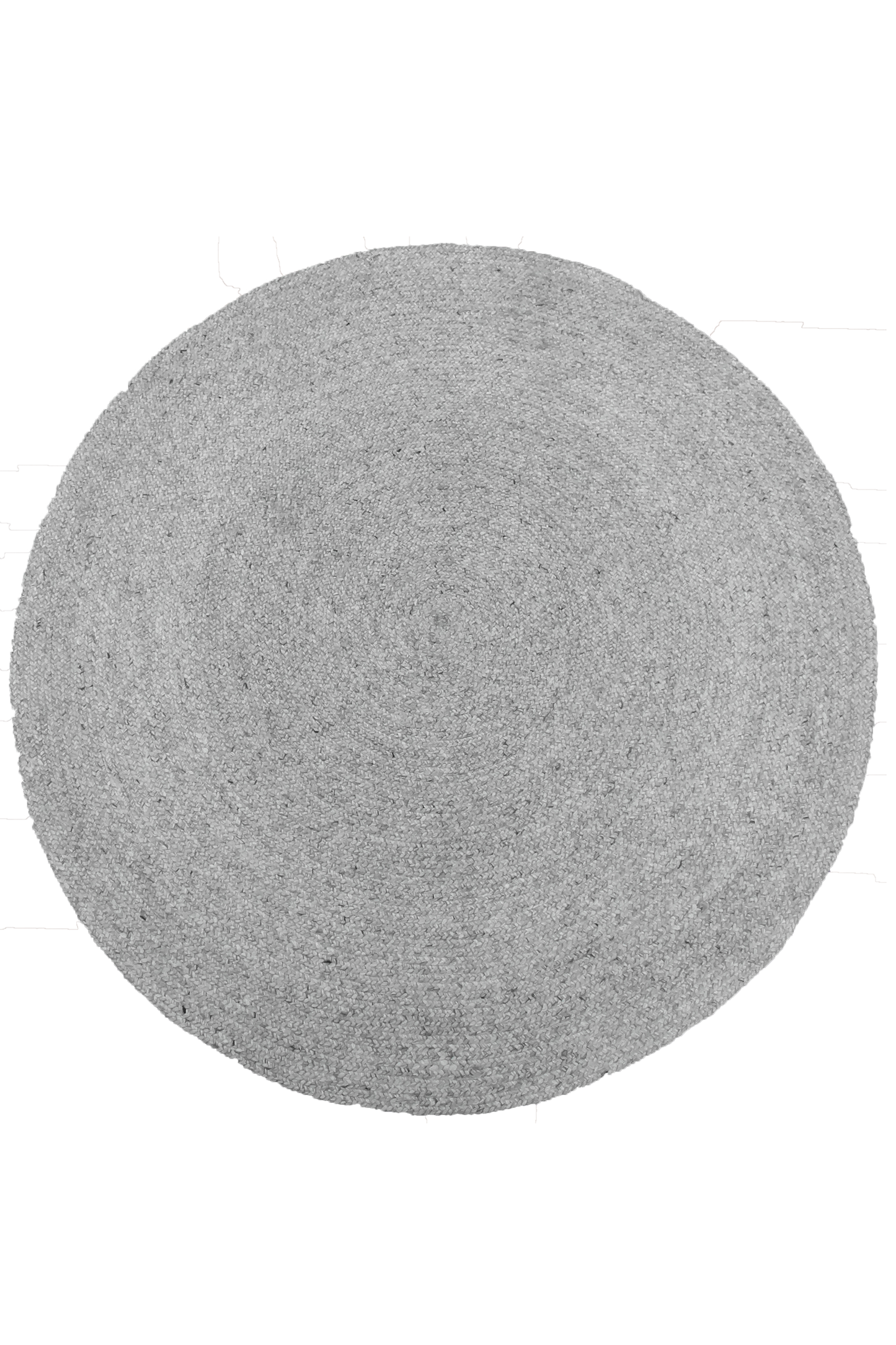 Baya Tairua 180 cm Wool Round Rug - Silver Birch