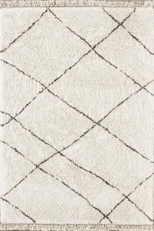 Baya Argento 230 x 160 cm Rug - Cream
