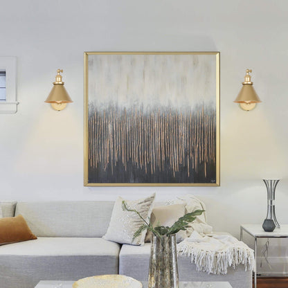 2 Set Modern Swing Arm Lights Adjustable Plug-in Hardwired Wall Sconces