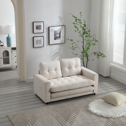 3 Fold Convertible Futon Couch Sleeper Sofa Bed