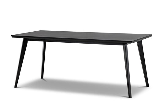 Calder 1.8m Oak Dining Table - Black