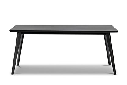 Calder 1.8m Oak Dining Table - Black