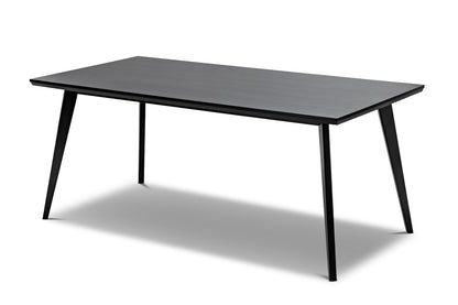 Calder 1.8m Oak Dining Table - Black