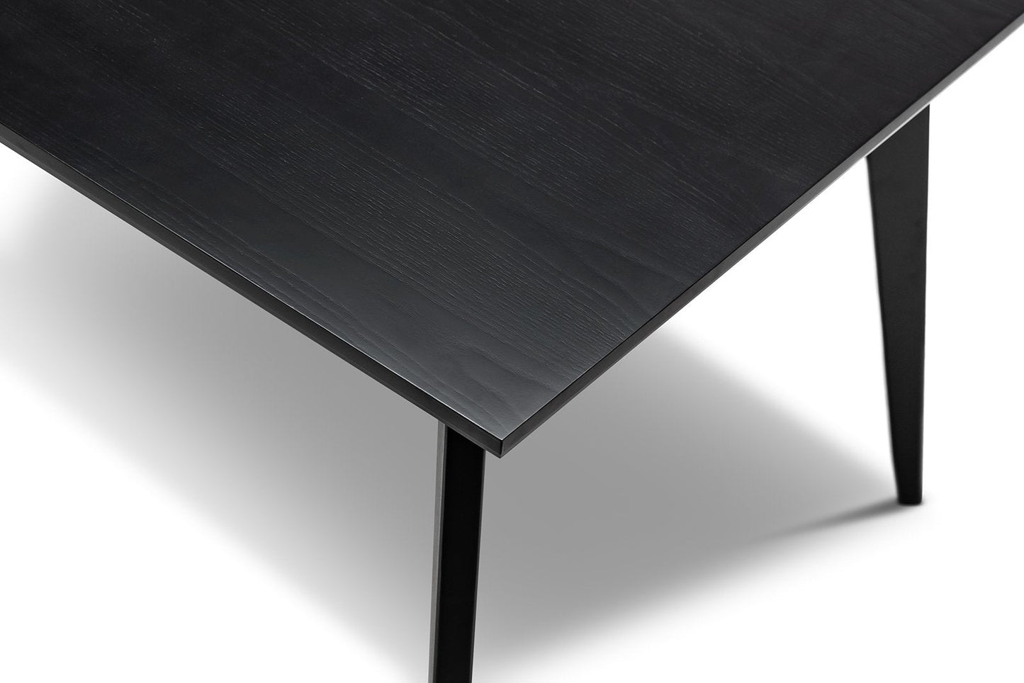 Calder 1.8m Oak Dining Table - Black